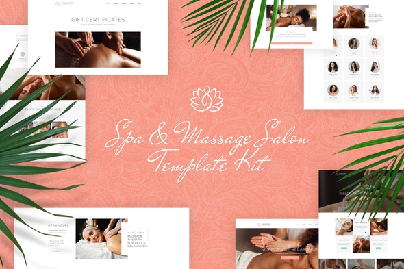 Jacqueline - Spa & Massage Salon Elementor Template Kit - Fashion & Beauty Elementor
