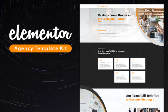 OrangeBee - Agency Template Kit - Template Kits