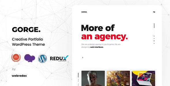 Gorge - Portfolio WordPress Theme - Portfolio Creative