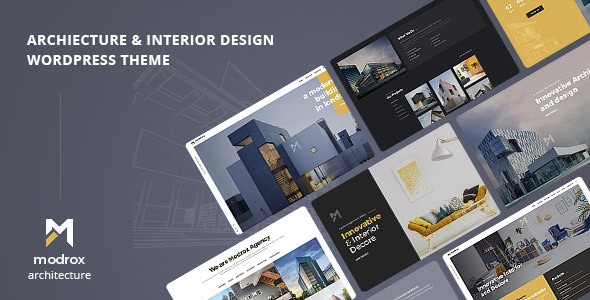 Modrox : Architecture And Interior WordPress Theme - Corporate WordPress
