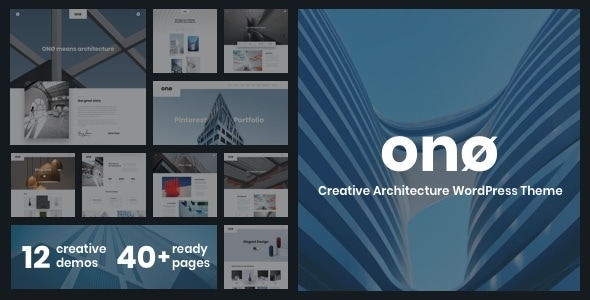 ONO - Architecture | WordPress Theme - Portfolio Creative