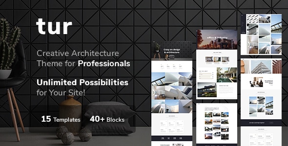 Tur Architecture | WordPress Theme - Portfolio Creative
