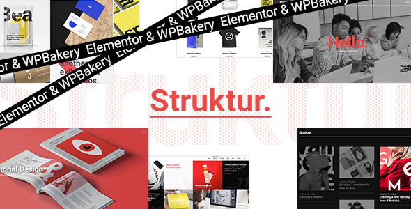 Struktur - Creative Agency WordPress Theme - Creative WordPress