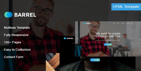 Barrel - Multiuse HTML Template - Creative Site Templates