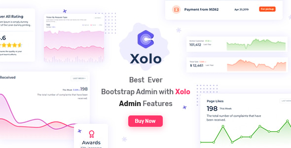 Xolo - Responsive Admin Dashboard Template - Admin Templates Site Templates