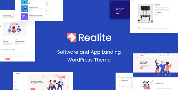 Realite - A WordPress Theme for Startups - Software Technology