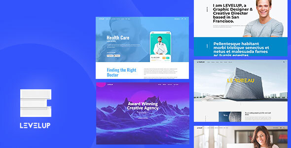 LEVELUP - Responsive Creative Multipurpose WordPress Theme - Creative WordPress