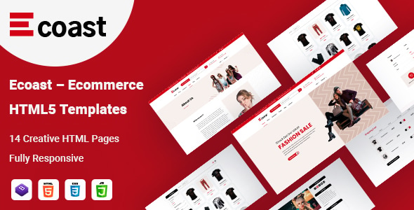 ECoast eCommerce HTML - Miscellaneous Site Templates