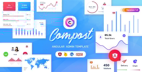 Compost - Angular 20 Admin Template - Admin Templates Site Templates