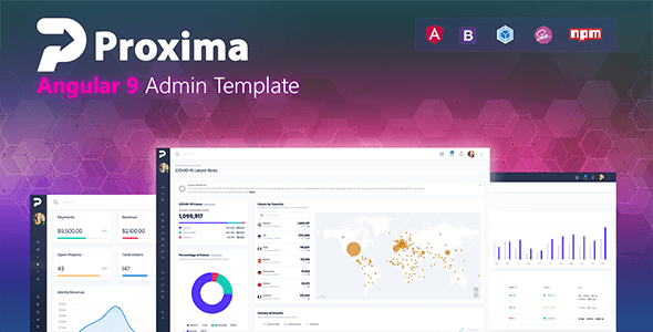 Proxima - Angular 10 Admin Template - Admin Templates Site Templates