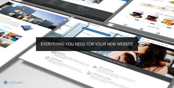 Adama - Responsive Multi-Purpose WordPress Theme - Corporate WordPress