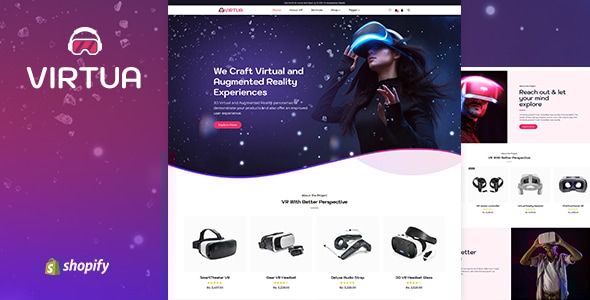 Virtux - One Product Store Shopify Theme - Entertainment Shopify