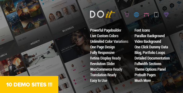 DOIT - Creative MultiPurpose Theme - Creative WordPress