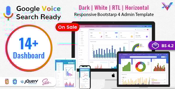 VoiceX - Bootstrap Admin Dashboard Template - Admin Templates Site Templates