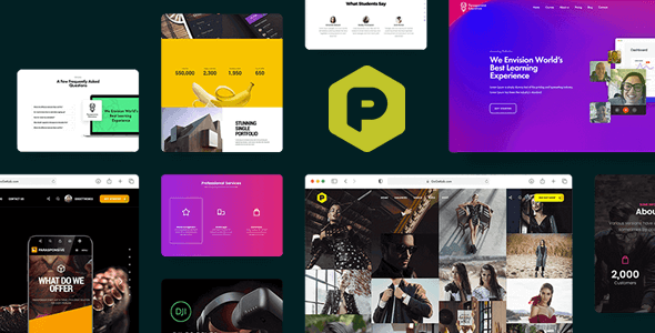 Parasponsive - One-page Landing WooCommerce Theme - Corporate WordPress
