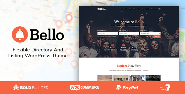 Bello - Directory & Listing WordPress Theme - Directory & Listings Corporate