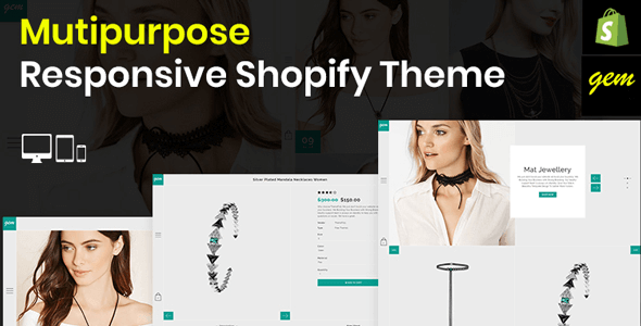 Gem – Multipurpose Responsive Shopify Theme - Fashion Shopify