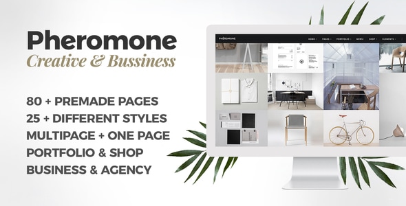 Pheromone - Responsive Multi-Concept Template - Creative Site Templates