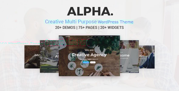 Alpha Dot - Multi Purpose WordPress Theme - Corporate WordPress
