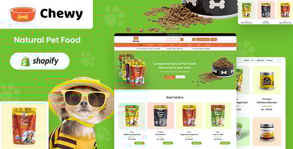 Chewy - Pet Shop Shopify Theme - Shopify eCommerce