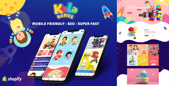 KalaBabies - Kids Store and Baby Shop Shopify Theme - Shopify eCommerce