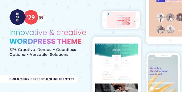 Myriad - Responsive Multi-Purpose Theme - Creative WordPress
