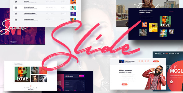 Slide - Music WordPress Theme - Music and Bands Entertainment