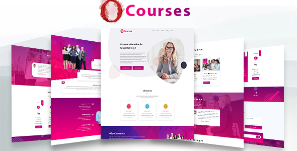 Online Courses - Html Landing Page - Landing Pages Marketing