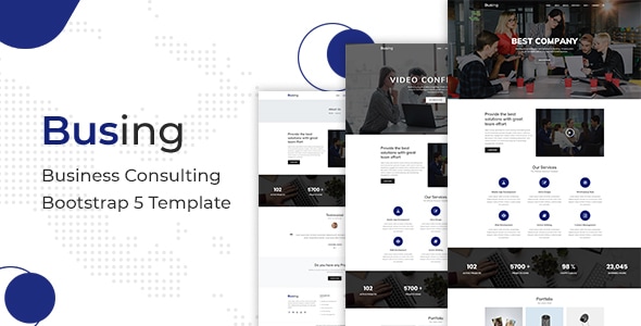 Busing - Business Consulting Bootstrap 5 Template - Business Corporate