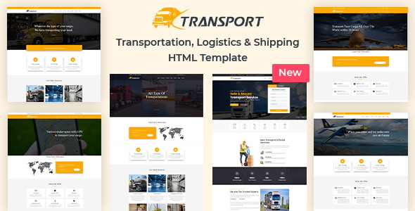 Transport & Logistics HTML Template by kamleshyadav | ThemeForest