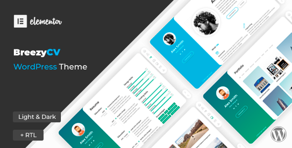 Personal Portfolio Resume Theme | BreezyCV - Portfolio Creative