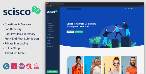 Scisco - Questions and Answers WordPress Theme - Miscellaneous WordPress