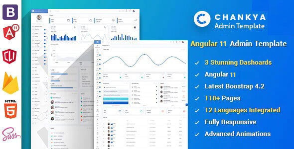 Angular 11 Bootstrap 4 Admin Template - Admin Templates Site Templates