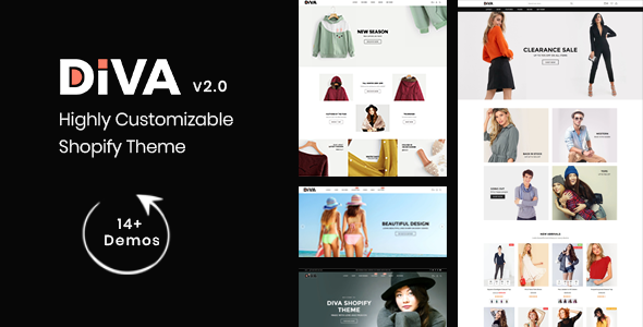 Diva - Minimal and Modern Shopify Theme - Fashion Shopify