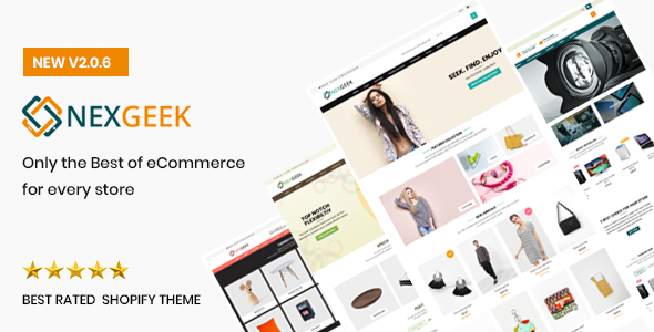 NexGeek - Multipurpose Responsive Shopify Theme - Shopify eCommerce