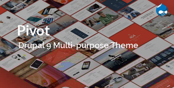 Pivot - Multipurpose Drupal 11 & 10 Theme with Paragraph Builder - Business Corporate