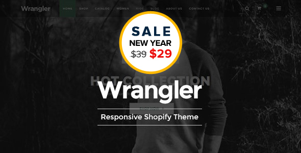 Wrangler Fashion Store Shopify Theme & Template - Shopping Shopify