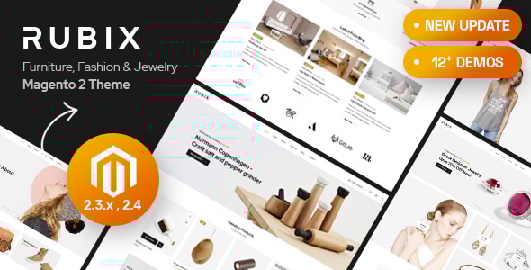 Rubix - Multipurpose Sections Magento 2 / Adobe Commerce Theme - Shopping Magento