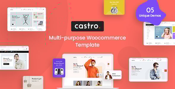 Castro - eCommerce HTML Template - Shopping Retail