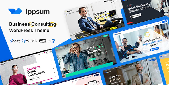 Ippsum - İş Danışmanlığı WordPress Teması - İş Kurumsal