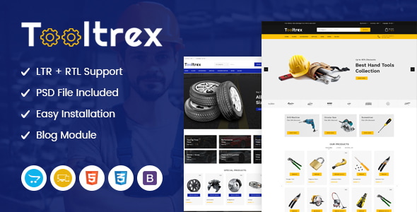 Tooltrex - Responsive OpenCart Theme - OpenCart eCommerce