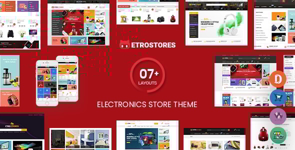 EtroStore - Electronics Store WooCommerce WordPress Theme (Mobile Layouts Ready) - WooCommerce eCommerce