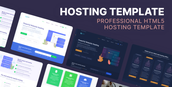 Bluerack - Modern and Professional HTML5 Hosting Template - Hosting Technology