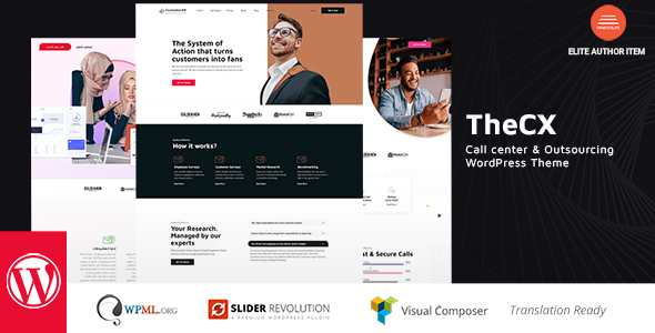 TheCX - Customer Experience WordPress Theme - Corporate WordPress