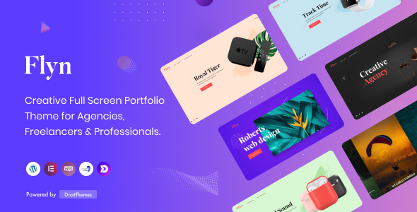 Flyn - Creative Portfolio WordPress Theme - Portfolio Creative