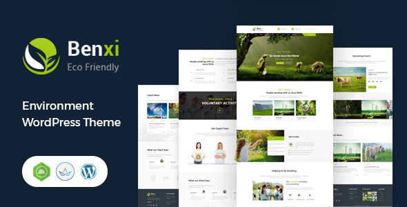 Benxi - Environment WordPress Theme - Environmental Nonprofit