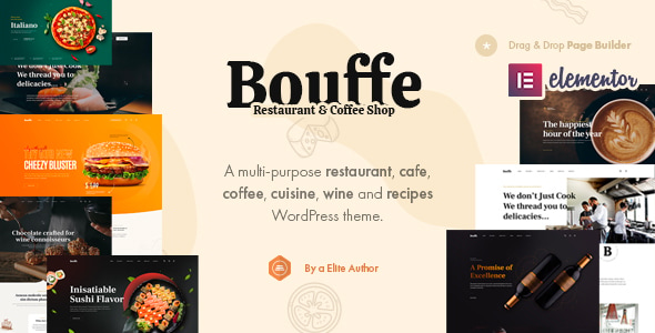 Bouffe | Restaurant Theme - Restaurants & Cafes Entertainment