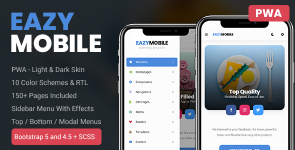 Eazy Mobile - Mobile Site Templates