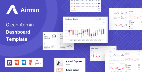 Airmin | Laravel HTML SCSS Admin Template - Admin Templates Site Templates