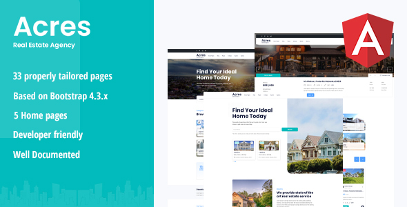 Acres - Real Estate Angular Template - Business Corporate